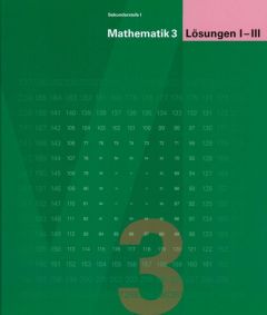 Mathematik 3, Sekundarstufe l